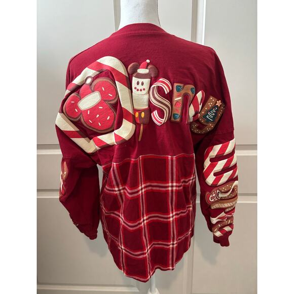 Walt Disney World Christmas Holiday Snacks Spirit Jersey Size S - Picture 3 of 11
